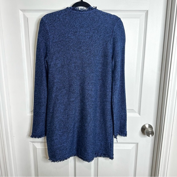 J. McLaughlin “Lexa” sweater navy blue duster cardigan - Picture 2 of 7